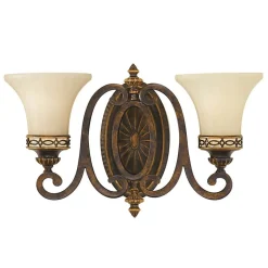 Drawing Room væglampe, 2 lyskilder, bred