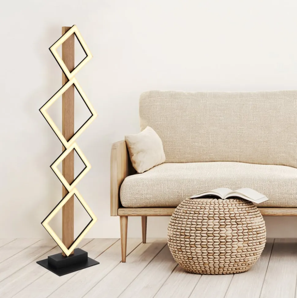 Dustin LED-gulvlampe, 4 lyskilder