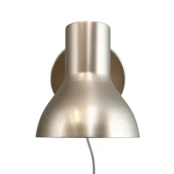 Dyberg Larsen Bob væglampe med metalfinish, beige