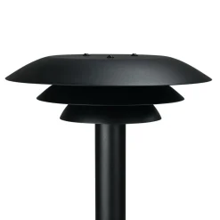 Dyberg Larsen DL25 Udendørs pullert sort Ø 25cm