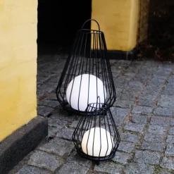 Dyberg Larsen LED-bordlampe Evesham, højde 48 cm