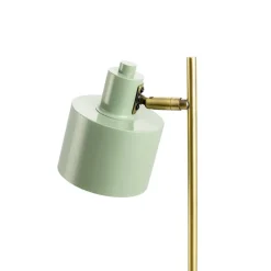 Dyberg Larsen Ocean bordlampe, oliven, højde 43 cm, metal