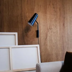 Dyberg Larsen Pallas væglampe, sort