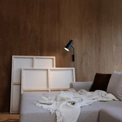 Dyberg Larsen Pallas væglampe, sort