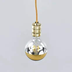 E27 7 W topforspejlet LED-pære, guld