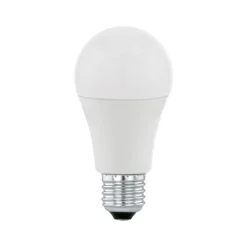 E27 A60 9 W LED-pære, varmhvid, opal