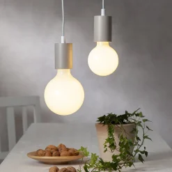 E27 G125 LED-globepære 7,5 W 3-trins-dæmpning opal