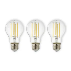 E27 LED-filament 7 W 806lm 2.700 K klar, 3 stk