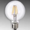 E27 6W 827 LED globe G80 klar