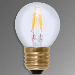 E27 3W 922 LED-dråbepære i kultrådslook