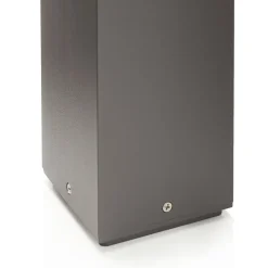 Effektiv Agra LED-gadelygte i mørkegrå