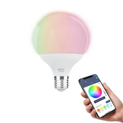 EGLO connect E27 G95 LED-pære 13W 1300lm RGBW