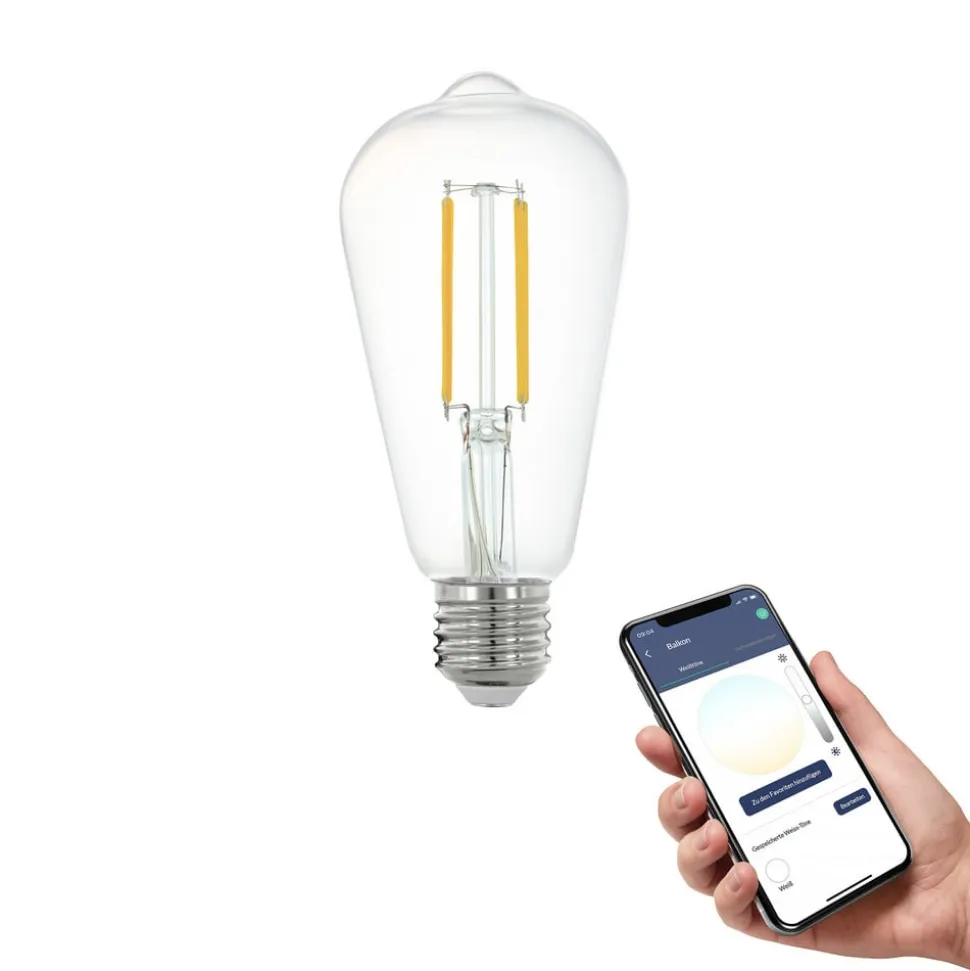 EGLO connect E27 ST64 lampe 6W 806lm 4000K
