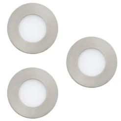 EGLO connect Fueva-C LED indbygningsspot 8,6 cm, sæt med 3 stk