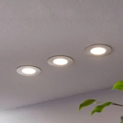 EGLO connect Fueva-C spot 3 x 3 W RGBW nikkel