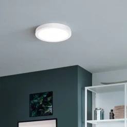 EGLO connect Fueva-Z loftslampe, Ø 28,5 cm hvid