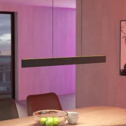 EGLO connect LED-hængelampe Andreas-Z, sort, stål