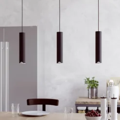 EGLO connect LED-hængelampe Balamorta-Z, 3 lyskilder, sort