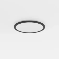 EGLO connect LED-loftlampe Rovito-Z, sort, Ø 39 cm