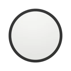 EGLO connect LED-loftlampe Rovito-Z, sort, Ø 39 cm