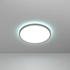 EGLO connect LED-loftlampe Rovito-Z, sort, Ø 30 cm