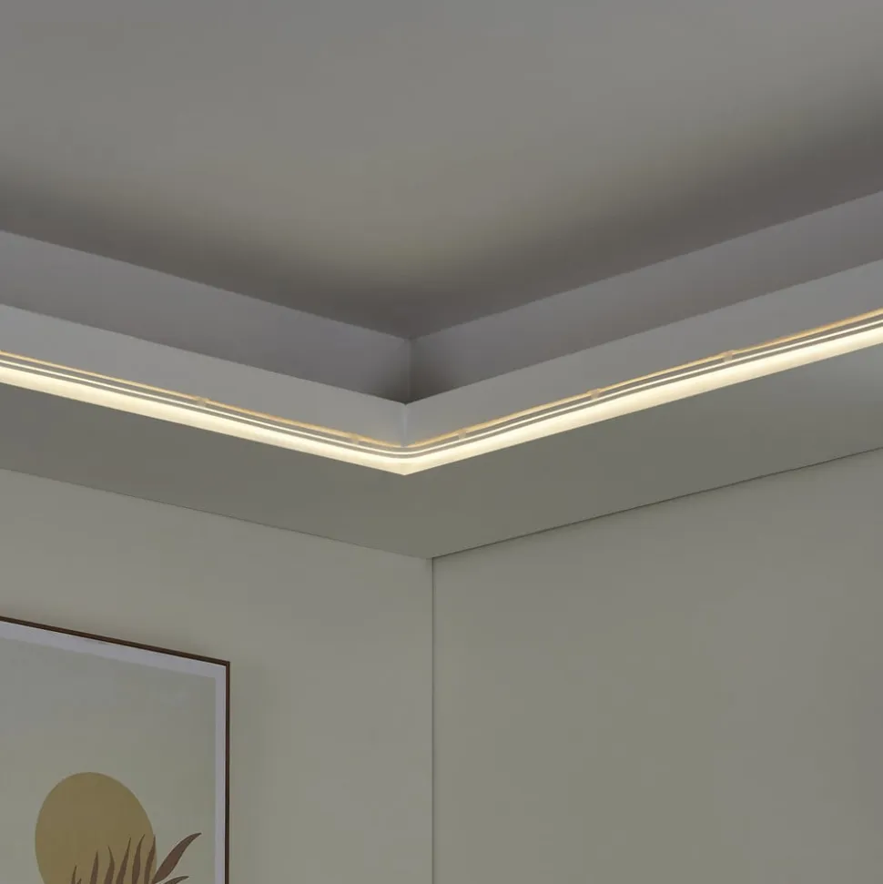 EGLO connect LED-Strip Neon Stripe-Z, 5 M., RGB, CCT, hvid