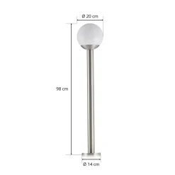 EGLO connect Nisia-C LED-gadelampe