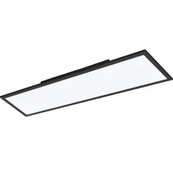 EGLO connect Salobrena-Z LED-loftslampe, 120x30cm, sort