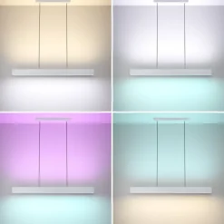 EGLO connect Smart LED-hængelampe Andreas-Z, grå, stål