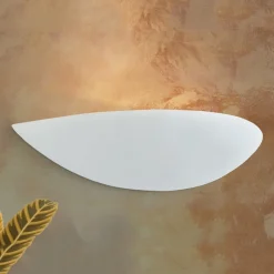 Elegant TAMARA væglampe af hvid keramik