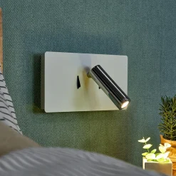 Elske LED-væglampe med læselampe