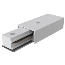 Endeindføringsskinne, 1-fase skinne, hvid