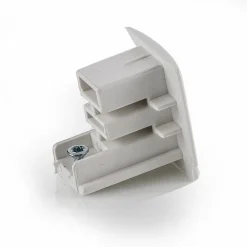 Endekappe til Noa 3-faset strømskinne, hvid