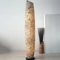 Enestående gulvlampe MUSCHELSÄULE