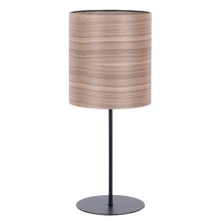 Envostar Bordlampe i finér valnød Ø 20,5 cm