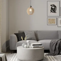 Envostar Clay hængelampe birkeplywood Ø 23 cm