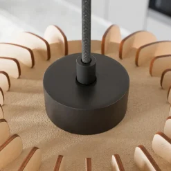 Envostar Clay hængelampe birkeplywood Ø 40 cm