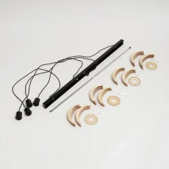 Envostar Clay hængelampe, birkeplywood, 4 lyskilder