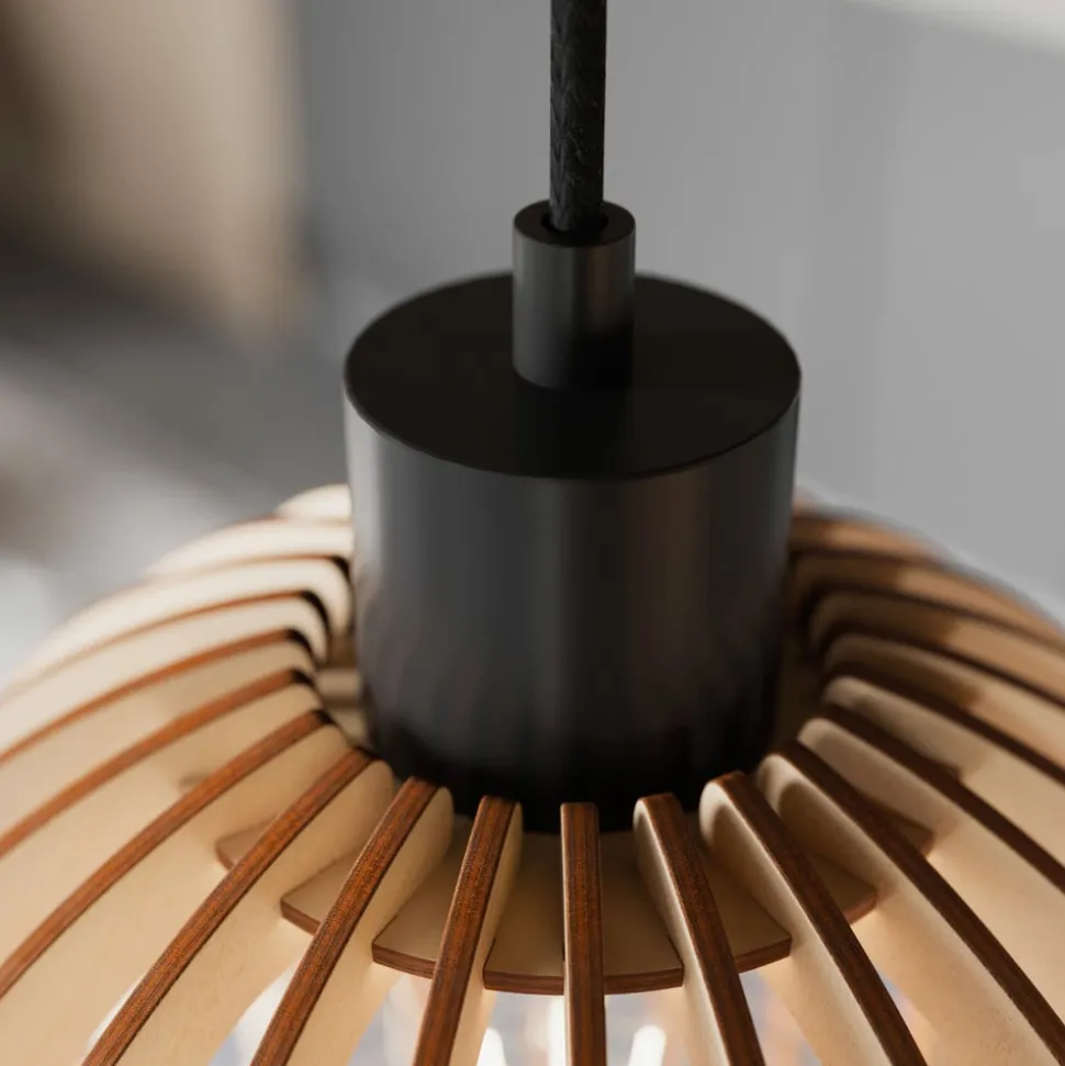 Envostar Clay pendellampe birkeplywood 3 lyskilder