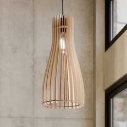 Envostar Furn pendel, birkekrydsfiner, 1fl