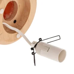 Envostar Harmony saltlampe naturlig base 19-23cm