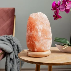 Envostar Harmony saltlampe naturlig base 23-26cm