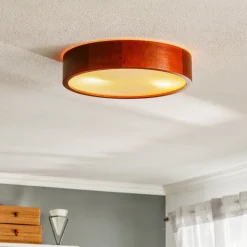 Envostar Kerio loftlampe Ø 37 cm fyr rustik