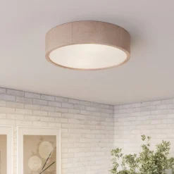 Envostar Kerio loftlampe, Ø 37 cm, hvid