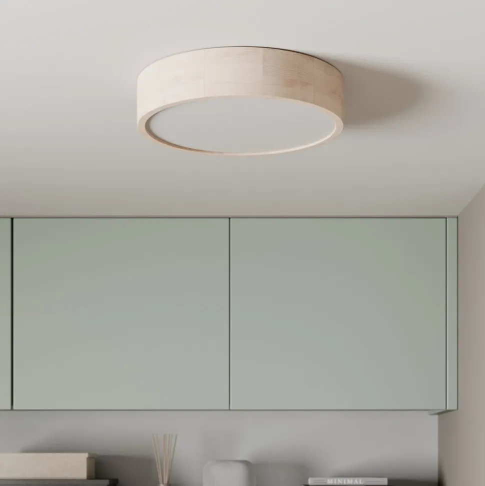 Envostar Kerio loftlampe, Ø 37 cm, hvid