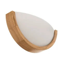 Envostar Kris væglampe, bredde 27,5 cm, natureg