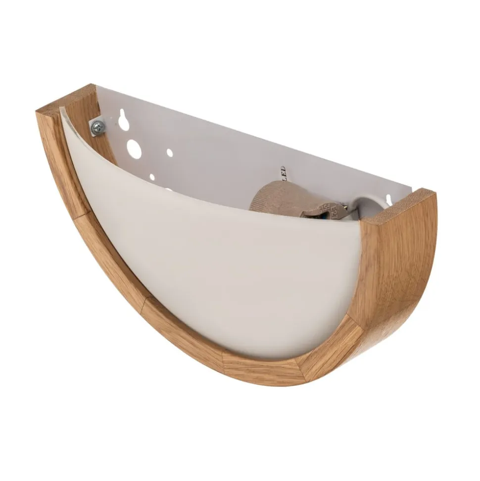 Envostar Kris væglampe, bredde 27,5 cm, natureg