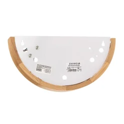 Envostar Kris væglampe, bredde 27,5 cm, natureg