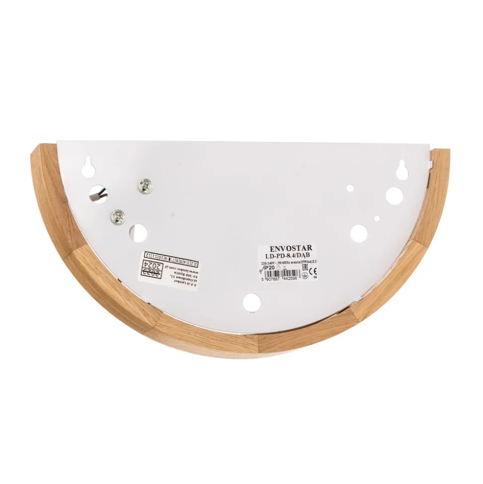 Envostar Kris væglampe, bredde 27,5 cm, natureg