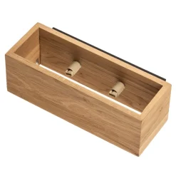 Envostar Kubiko væglampe, olieret eg